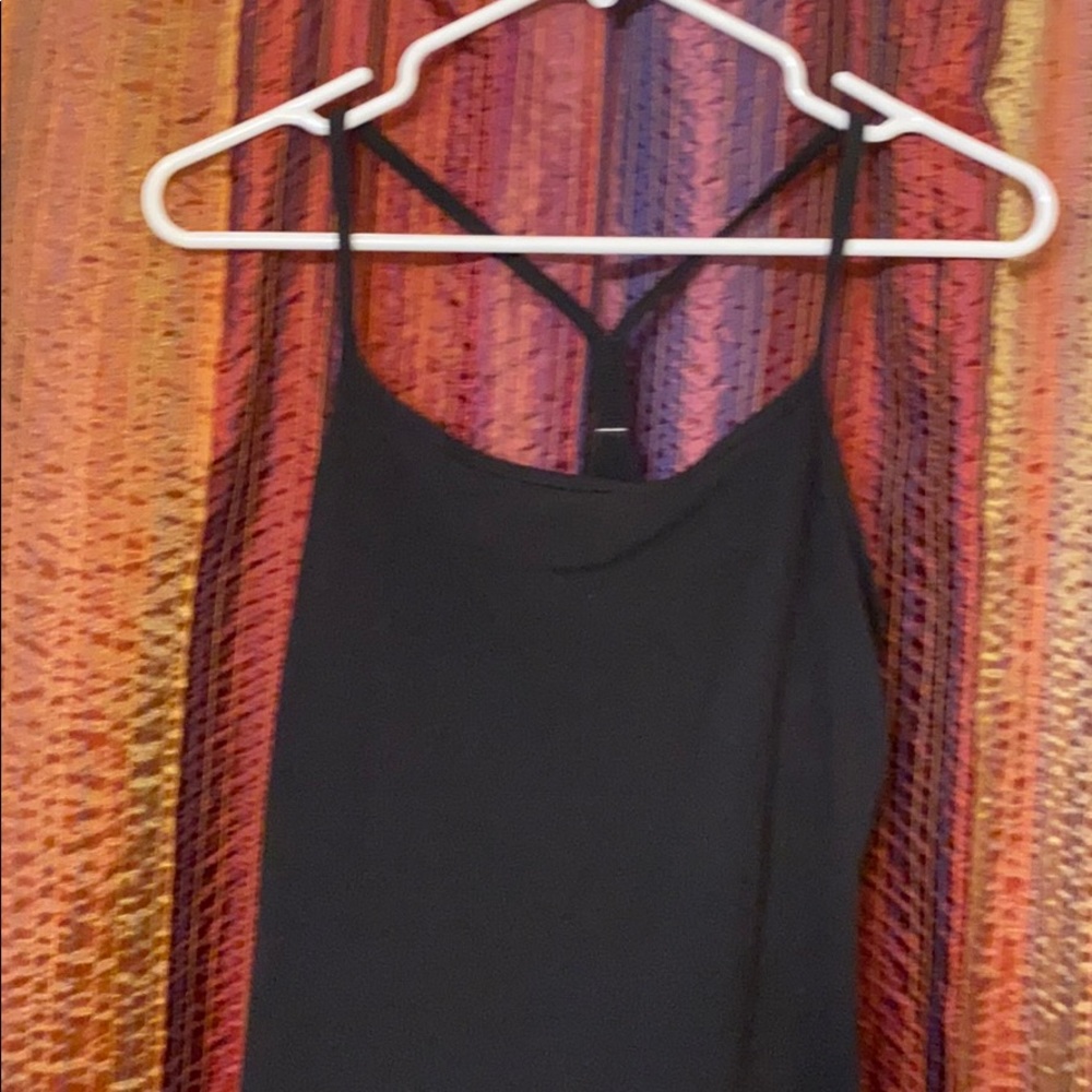 Lululemon Power Y tank Size 8 black